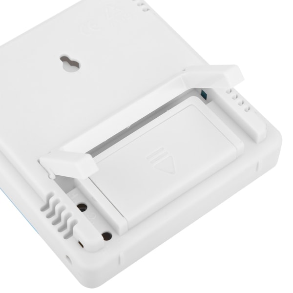 ANENG HTC-1 LCD Digital termometer Hygrometer Inomhustemperatur Fuktighetsmätare Klocka Blå