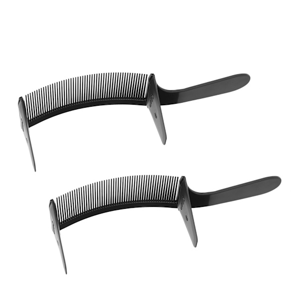 2st Böjd Barber Kam Justerbar Professionell Positionering Kam Hårklippning Styling Tool