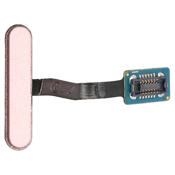 Hemknappskabel Telefon Fingeravtryck Touch Identifiering Flexkabel för S10E G970 Ersättning Rosa
