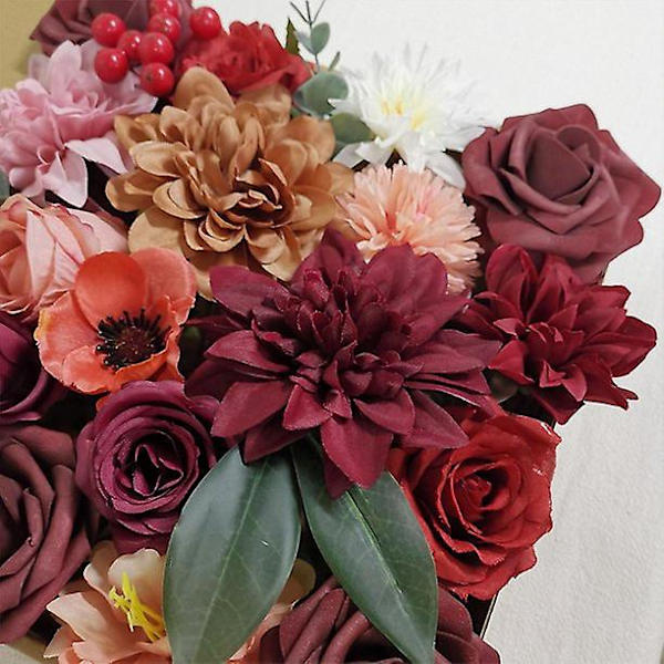 DIY Bursdagsgaveboks for Blomsterdekorasjoner og Blomsterpynt