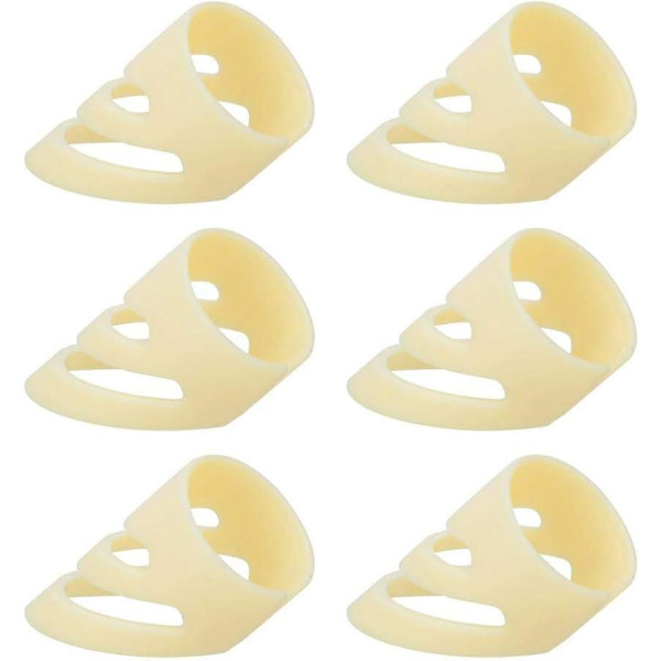 Beige stålstrenggitarsett med fingerplukking klassisk stil - 6 deler