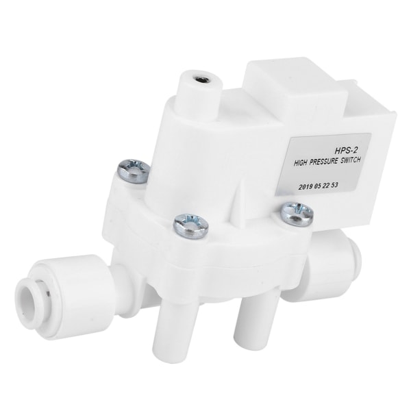 1/4" DC 24V högtrycksbrytare för pump RO-vattenmontörer Tank för omvänd osmos 0,25 MPa Action