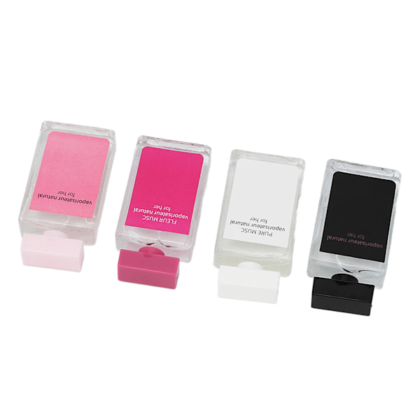 4 kpl 7,5 ml virkistävä set Pitkäkestoinen kevyt set treffitoimistoon