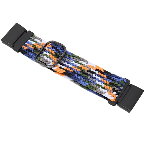 Elastiskt watch för Redmi Watch 2 Justerbar legeringskontakt Vävt nylon watch Denimfärg