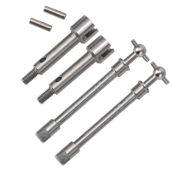 Drivaksel i rustfrit stål, erstatning for Axial SCX24 90081 1/24 RC bil