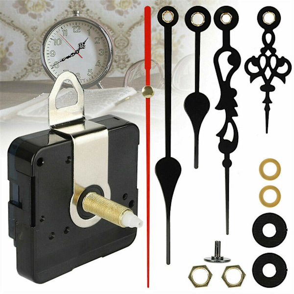 31MM Lang Aksel DIY Quartz Urværk Mekanisme Viser Væg Quartz Ur Reparationsværktøj Dele Udskiftning Hot-B7