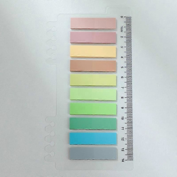 Selvklæbende sider, Sticky Notes, Pastel Bogmærke, Etiket, Bogmærker til sider