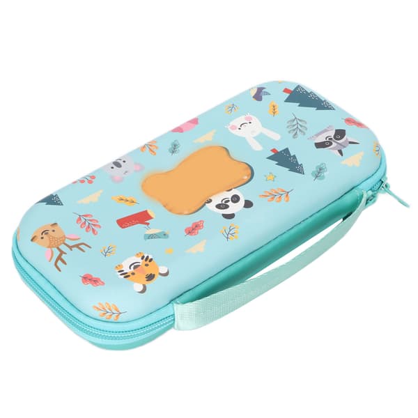 Bæretaske til Switch Bærbar Slank Hard Shell Taske med 8 Spillekortpladser til Rejser til Lite