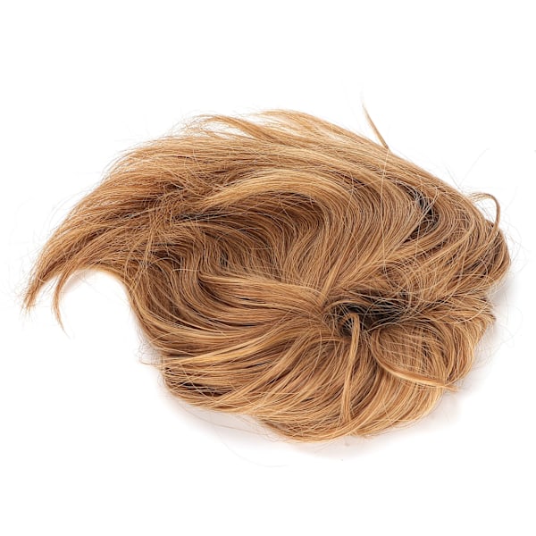 Slarvig Bun Faux Hårpiece Elastisk Tovig Uppdo Hår Extensions Ponytail Hårpieces för KvinnorQ17-86/10#