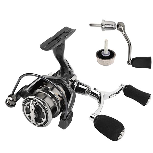 Spinningshjul Dobbelt Rocker Spinder Nylon Metal Kraftig Surf Reel til Saltvand Ferskvandsfiskeri DG2500M
