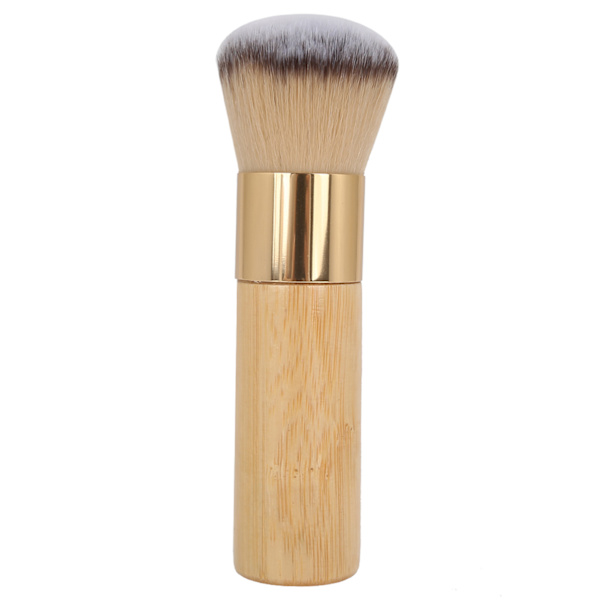 Bambu sminkborste Lös pulverborste Base Makeup Blush Brush Kosmetisk appliceringsverktyg