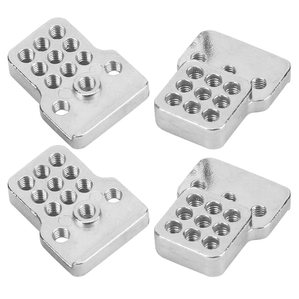 RC Bil Støddæmpere Aluminium Legering Monteringsstand Opgraderingsdele til WPL C14/C24/MN D90 Hvid