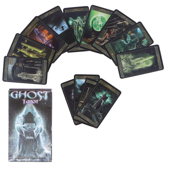 Fate Divination Tarot Deck Engelsk Spådom Tarotkort Brädspel för Nybörjare