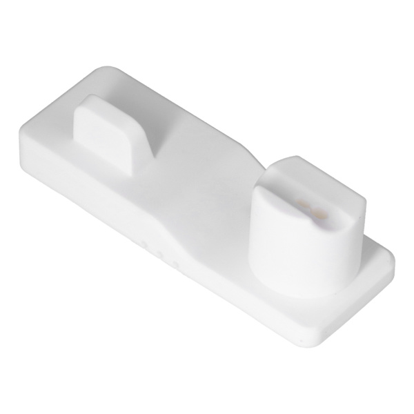 3 i 1 Silikon Ladestasjon Stativ Skrivebords Ladestasjon for IPhone 11 Pro for IOS Watch 6 Hvit