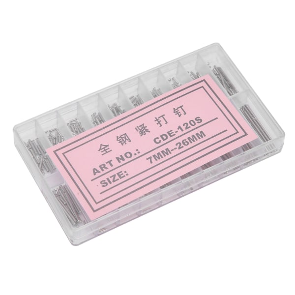 Rörfriktionsstift Tryckstänger Stift Nitändar för watch Spännband Spännen Tjocklek 1,2 mm