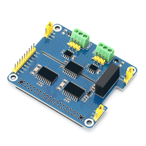 CAN Module Bus Line Dual Channel Isolated Onboard Protection Circuit för Raspberry Pi