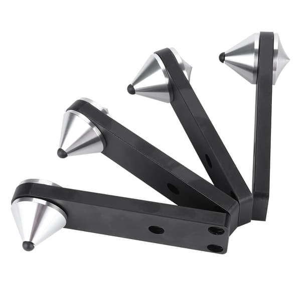 4PCS Kombinerad Typ Ljudhögtalare Fot Subwoofer Stötsäker Spikfäste