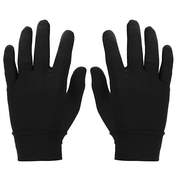 BOODUN Lycra Vinter Sykkel Full Finger Hansker Berøringsskjerm Varm Vindtett(Svart)