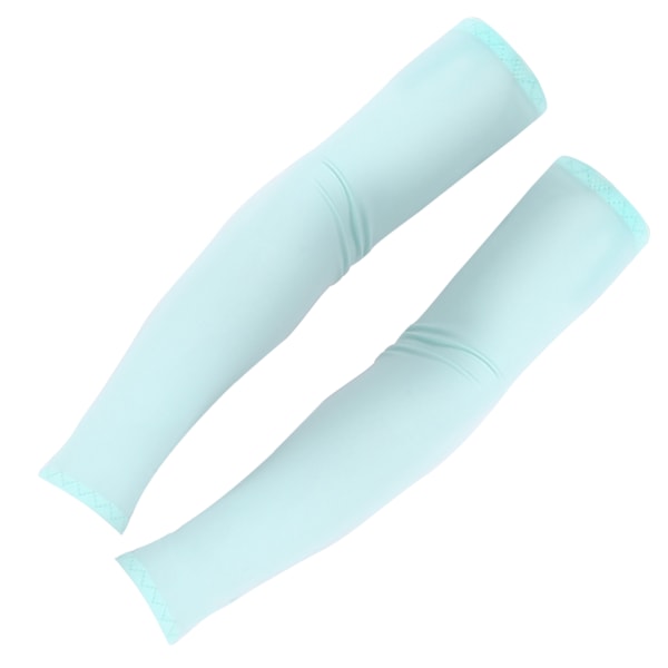 Sommer Åndbar Arm Isærme Udendørs Kørsel UV Beskyttelse Lang Arm Band UnisexBlå