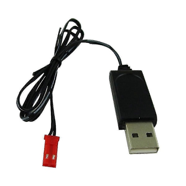 USB-laddningskabel för 3,7V batteri - JST hane - Fjärrkontroll Leksak Litiumbatteriladdare