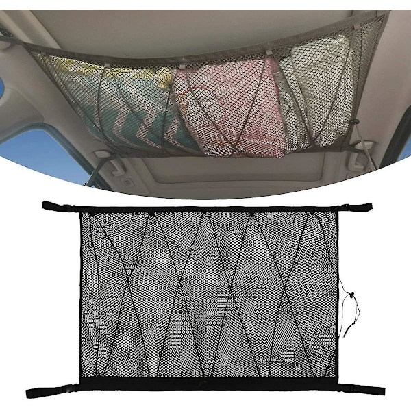 Universal Car Roof Bag with Zipper Storage Net