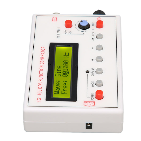 DDS funktionel signalgenerator sinustrekant firkantet savtand bølgeform DDS funktion signalgenerator 1HZ til 500KHZ
