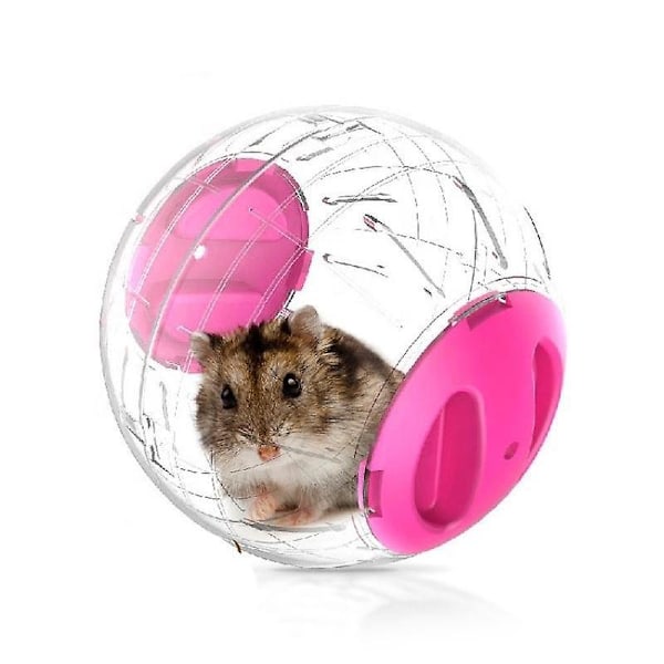 Sød Hamster Løbehjul - 4,7 Tommer Krystal Kugle, Lydløs Løbekugle til Små Dyr