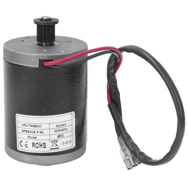 6812 Laadukas 24V 100W DC Synkronointipyörän sähkömoottori sähköpyörälle ja skootterille