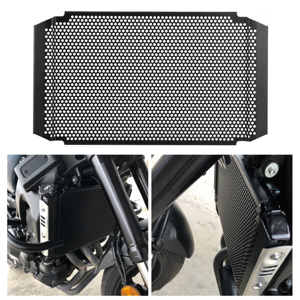 Radiatorgitterbeskyttelse i rustfrit stål Passer til Yamaha FJ-09 / MT-09 2015-2020