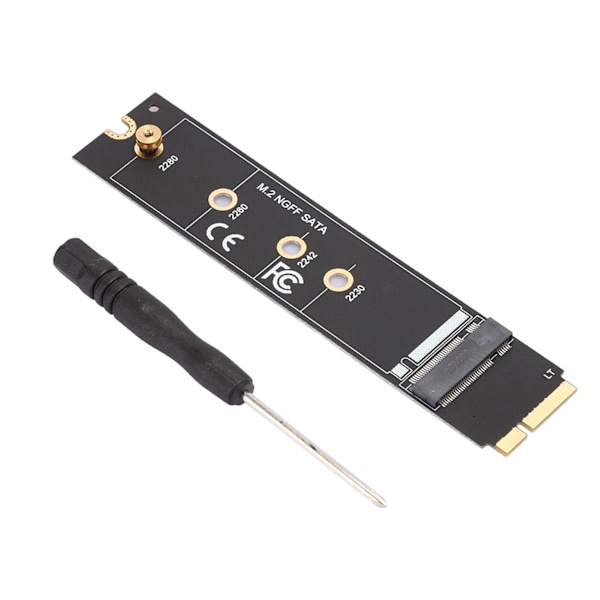 SSD-adapterkort M2 SATA för OS X 2012 SolidState-hårddisk Riser-kort A1465 A1466