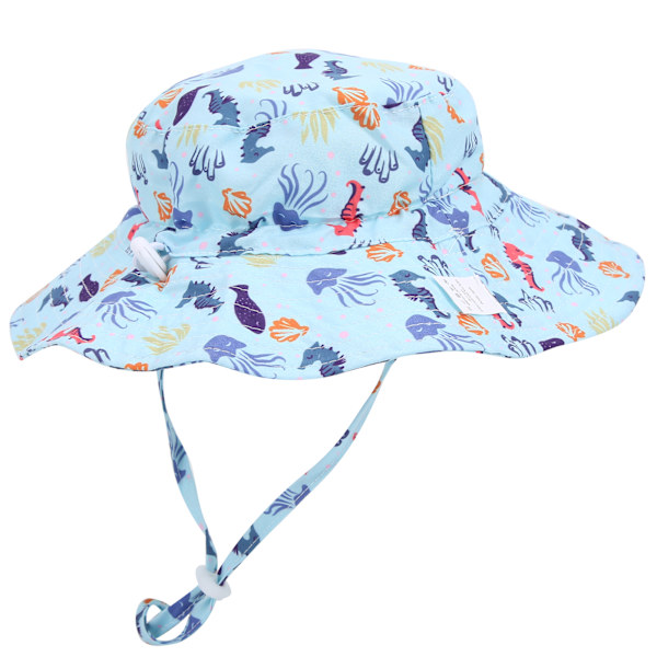 Snabbtorkande hinkhatt Unisex Baby Boy Girl Utomhus Justerbar Strandkeps Hinkhatt4# S