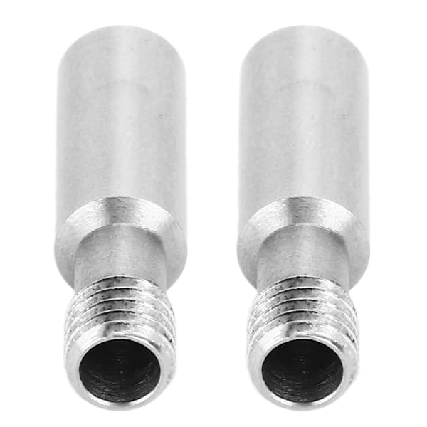 2 st Värmebrytningsrör 303 Rostfritt Stål Matarrör Hals 3D-skrivardelar CNC-finish