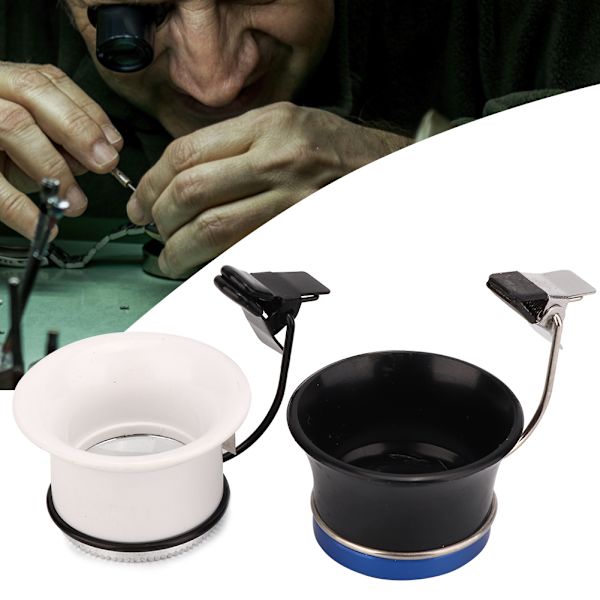 2st 5X 10X Watch Lupp Smycken Luppförstoringsglas Watch