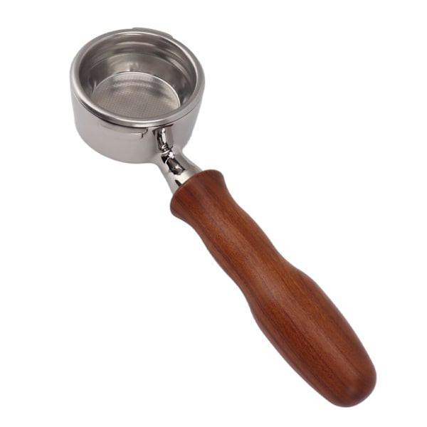 58 mm Bottenlös Portafilter med 2 öron Massivt trähandtag Kaffe Portafilter för GAGGIA för BABY för CLASSIC D Röd syragren