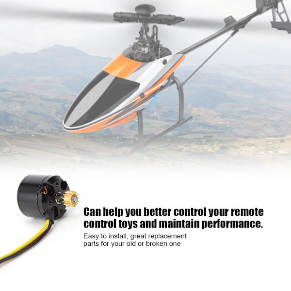 Fjärrkontroll Helikopter Borstlös Motor Tillbehör Passar för Wltoys V950