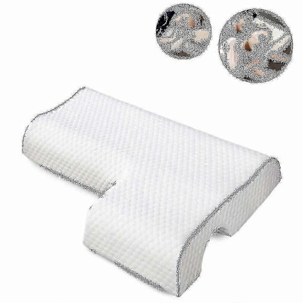 1 st Välvd Kramkudde med Långsam Återhämtning Memory Foam för Par - Anti-tryck Handkudde för -Ny SZJR Höger arm