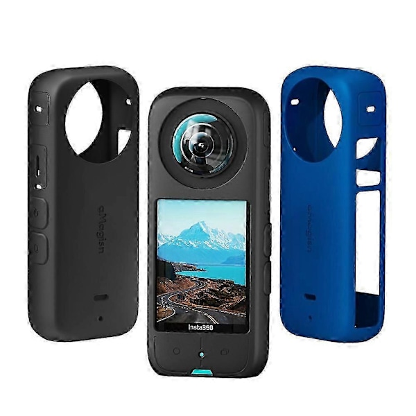 Skyddsfodral kompatibelt med Insta 360 X3 Kamera Silikonfodral kompatibelt med Insta 360 One X3 Skyddshölje Panor