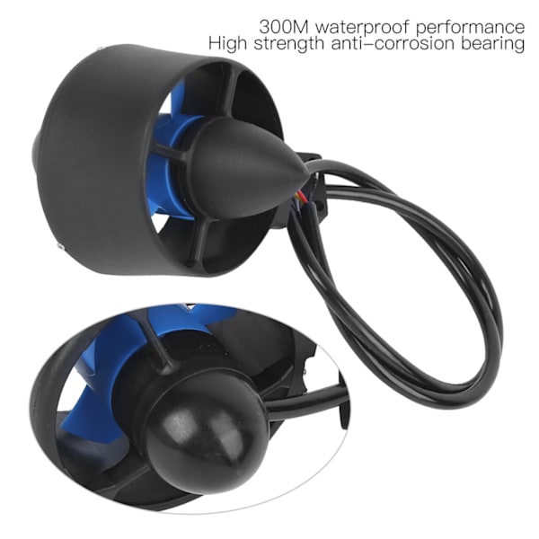 560KV Låg Effekt Djupvatten Propeller 300M Vattentät Propeller för RC Båt Modell (CW)