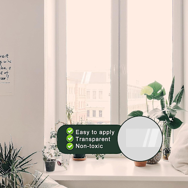 Window Flue Trap-klistremerker - effektiv innendørs fluekontrollløsning (20 stk)