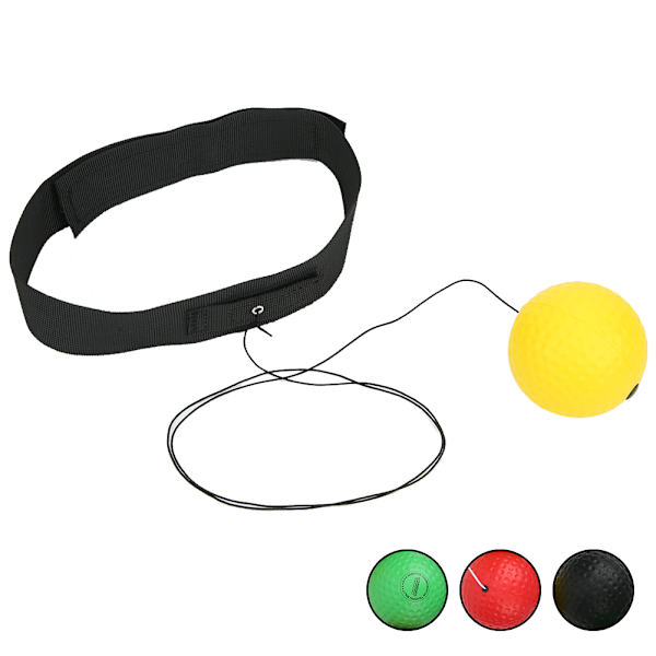 4 Bolde Boksning Træningsbold Hovedmonteret Justerbar Pu Foam Sports Fitness Udstyr