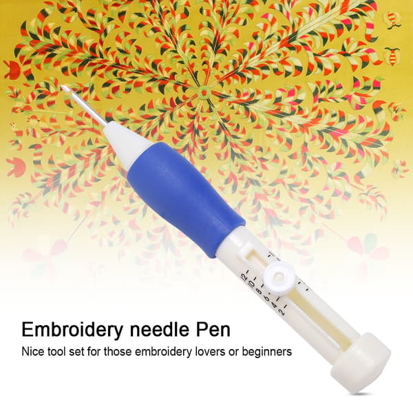 DIY Broderipennsett Strikkestingverktøy Punch Needle Syutstyr for DIY Håndverk