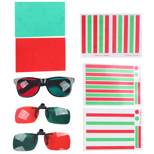 Protanopia Anerythrochloropsia Reading Device Amblyopia Correct Color Blindless harjoituslasit