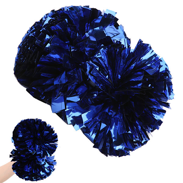 Heiapompom for cheerleading, blomsterball for cheerleadere, aerobic-dansetilbehør for sportsheia - blå
