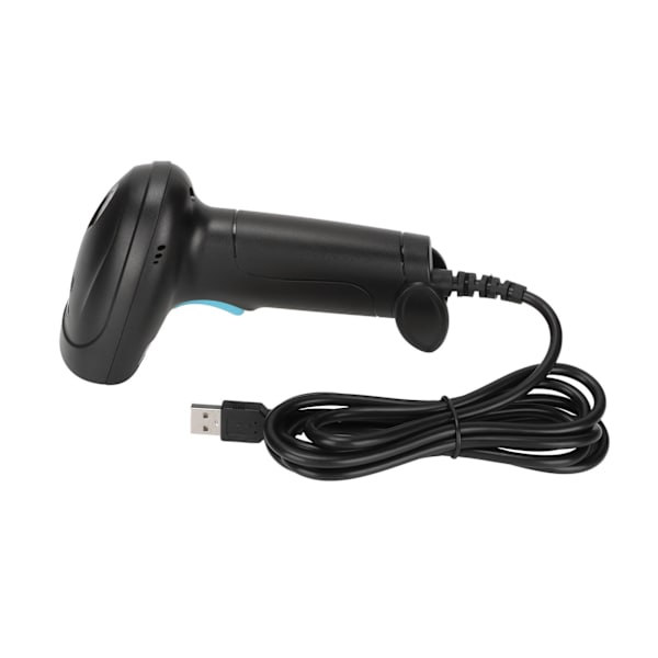 Bärbar streckkodsläsare Snabb skanning IP54 Vattentät Ergonomisk design USB streckkodsläsare för 1D 2D streckkod QR