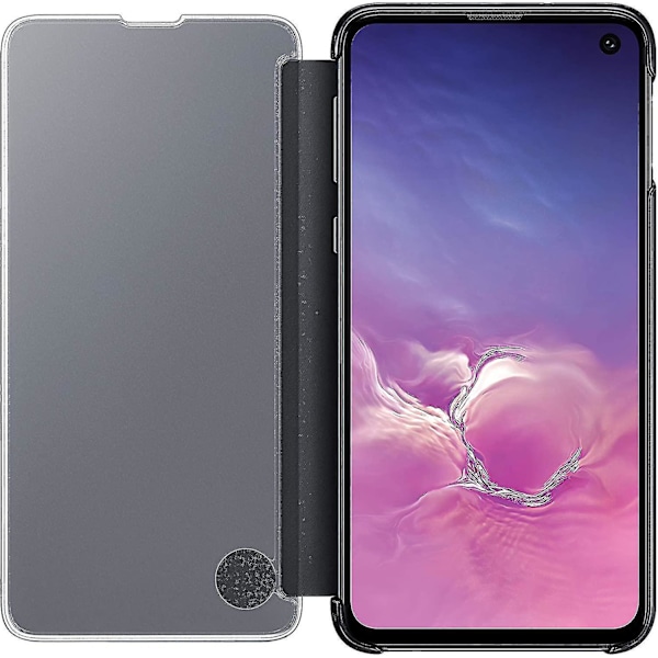Yhteensopiva Samsung Galaxy S10 Suojaava Läpinäkyvä View Folio Suojakotelo