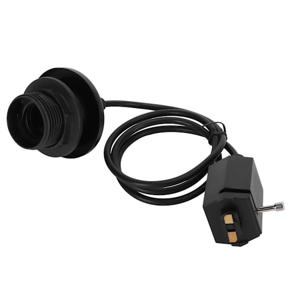Modern hängande lampa smidesjärn E27 taklampa för vardagsrum bar matsal 85-265V svart