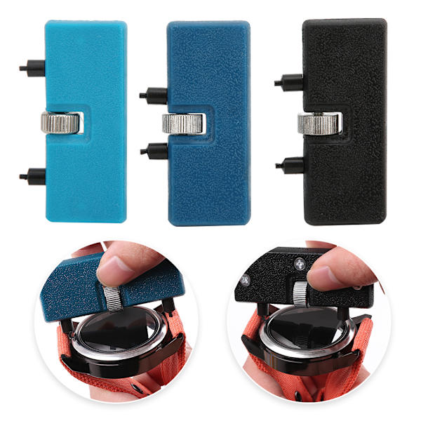 3st Professional Watch Back Case Opener Justerbar Watch Back Cover Remover Reparationsverktyg för watch