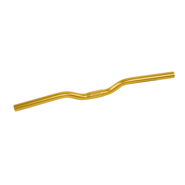 Aluminium Fixed Gear Sykkel Veis Sykkel Fixed Gear Riser Bar Styre 25.4mm*520mm (gylden)