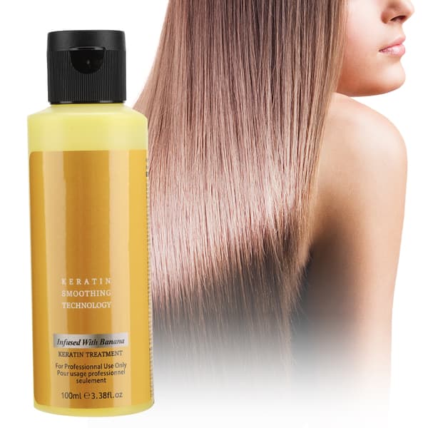 PURC Banansmak Balsam Återfuktar Vårdar Reparerar Skadat Hår Keratin Hårvårdskräm 100ml