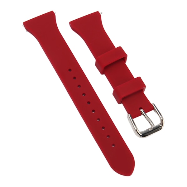 Reserve Sportsklokke Rem for Amazfit GTS 4 Hurtigutløsing Justerbar Silikon Klokke Rem for 20mm Brede Lugger Vinrød